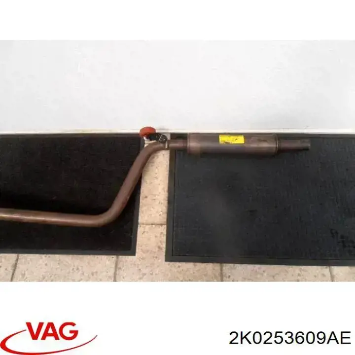 Compre 2K0253609AE VAG Silenciador, parte traseira