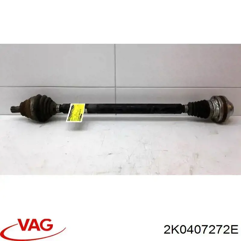 Semieixo (acionador) dianteiro direito VAG 2K0407272E preço, a partir de 103,86 USD