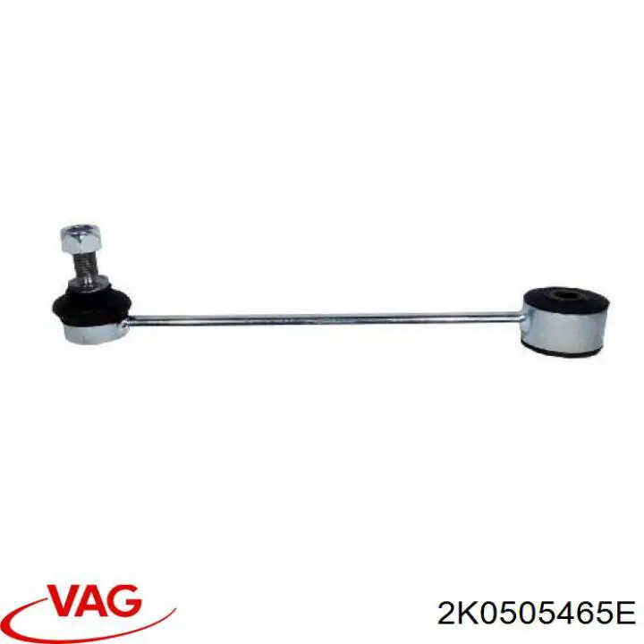 Compre 2K0505465E VAG Montante de estabilizador traseiro