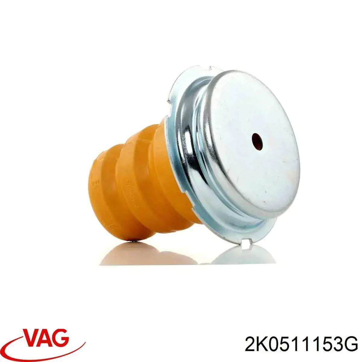 2K0511153G VAG Pára-choque (grade de proteção) de amortecedor traseiro
