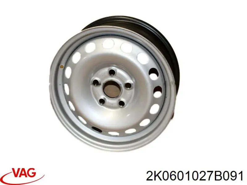 Discos de roda de aço (estampados) VAG 2K0601027B091 preço, a partir de 91,94 USD