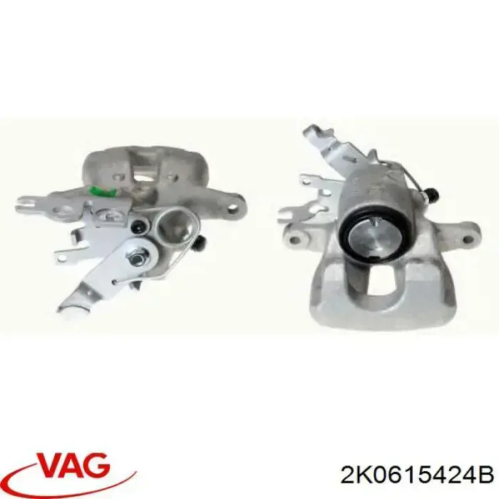 Suporte do freio traseiro direito VAG 2K0615424B preço, a partir de 82,88 USD