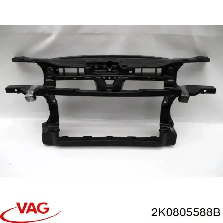2K0805588B VAG Suporte do radiador montado (painel de montagem de fixação das luzes)