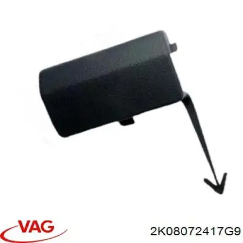 Tampão dianteira do pára-choque do gancho de reboque VAG 2K08072417G9 preço, a partir de 6,96 USD