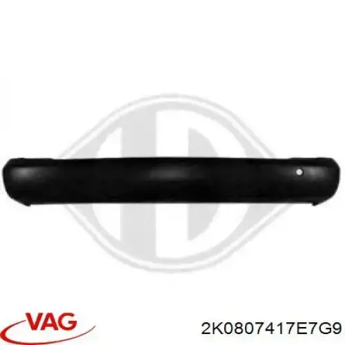 Pára-choque traseiro VAG 2K0807417E7G9 preço, a partir de 179,99 USD