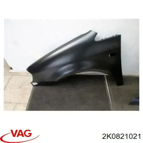 Pára-lama dianteiro esquerdo VAG 2K0821021 preço, a partir de 129,62 USD
