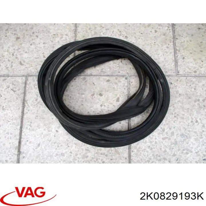 2K0829193K VAG Compactador de tampa de porta-malas