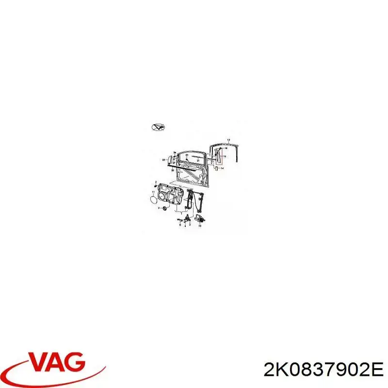 2K0837902E VAG 