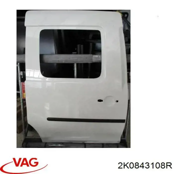 2K0843108R VAG Porta lateral (deslizante) direita