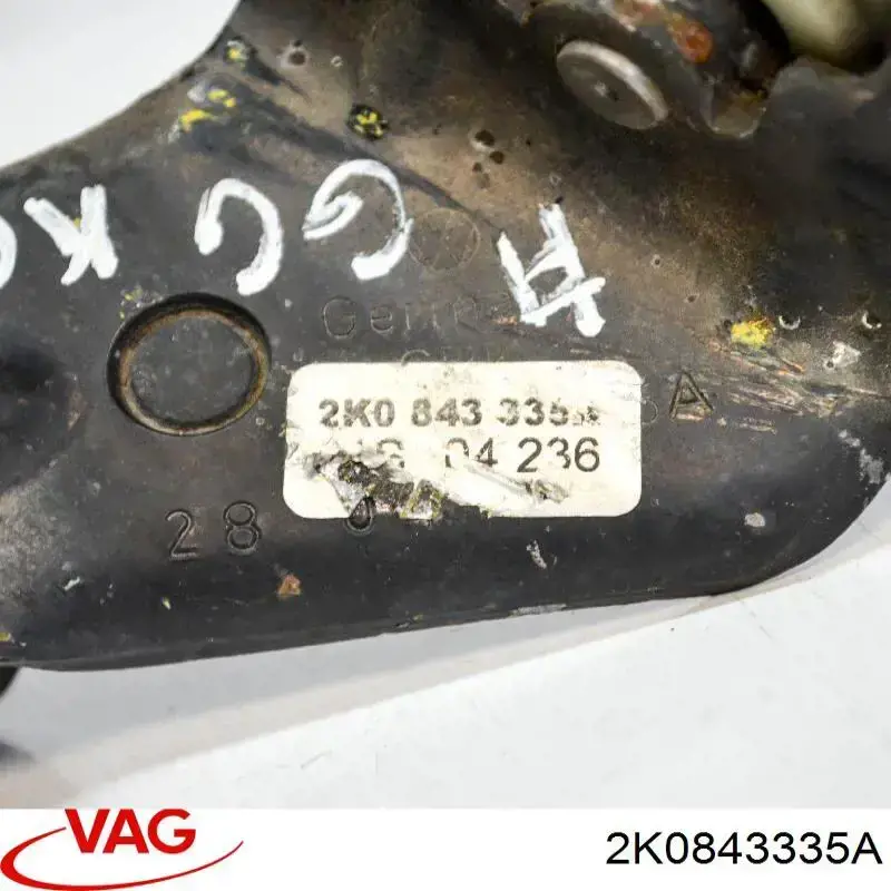 Compre 2K0843335A VAG Rolo esquerdo central traseiro da porta lateral (deslizante)