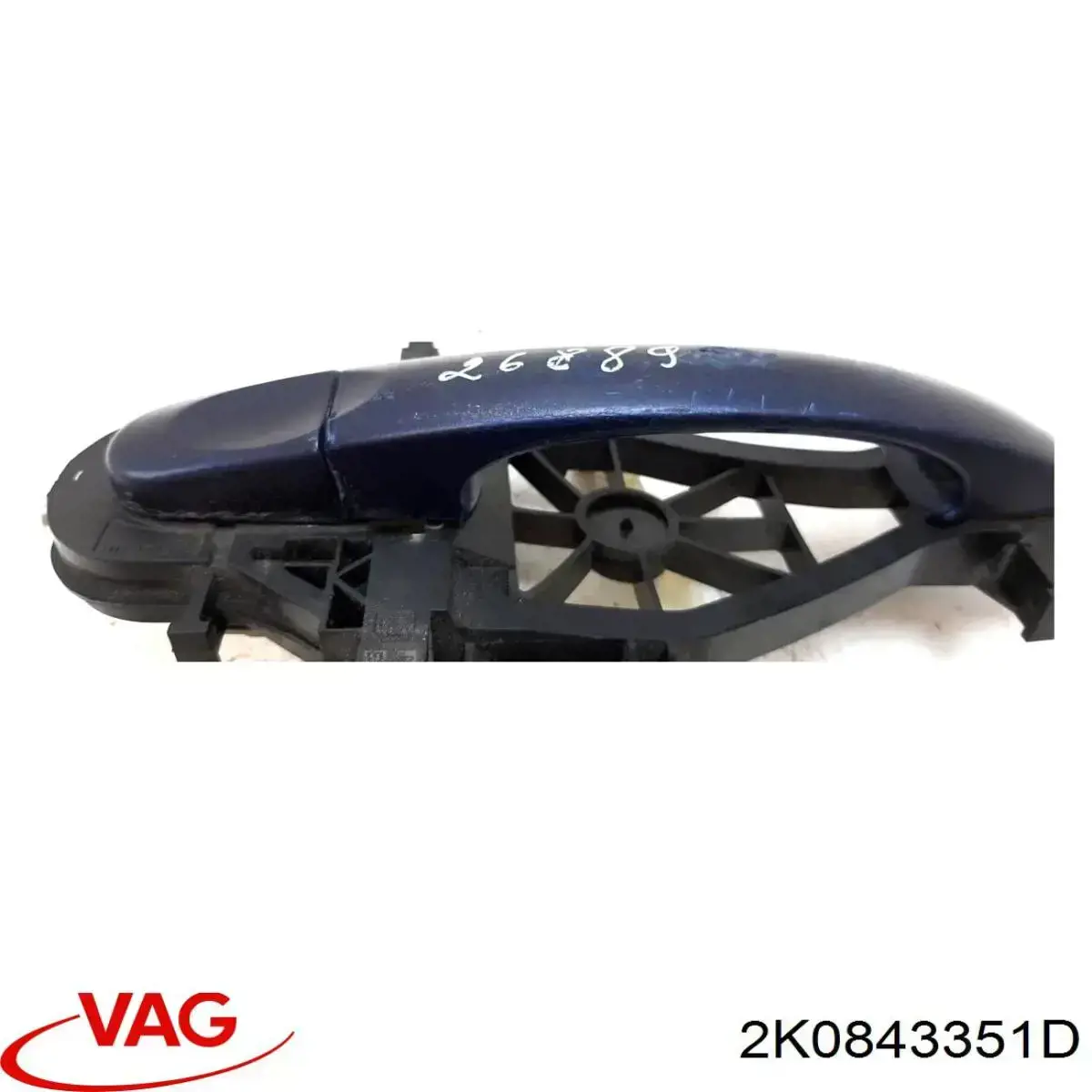 Suporte de maçaneta externa da porta de portas esquerdas VAG 2K0843351D preço, a partir de 40,93 USD