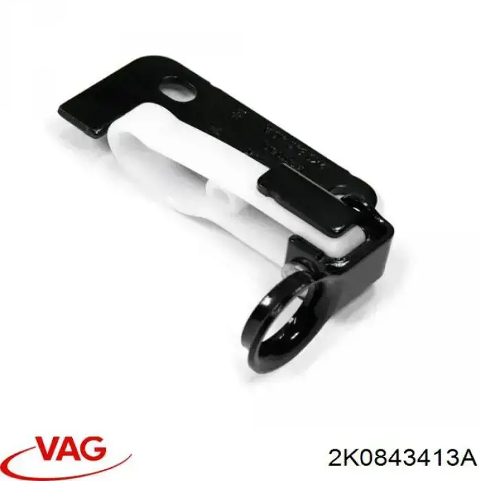 2K0843413A VAG Limitador da porta deslizante, na carroçaria inferior