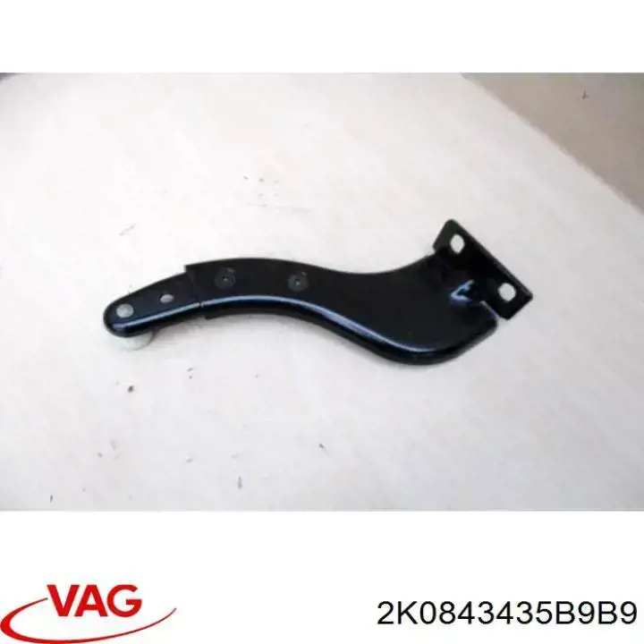 2K0843435B9B9 VAG Rolo esquerdo superior da porta lateral (deslizante)