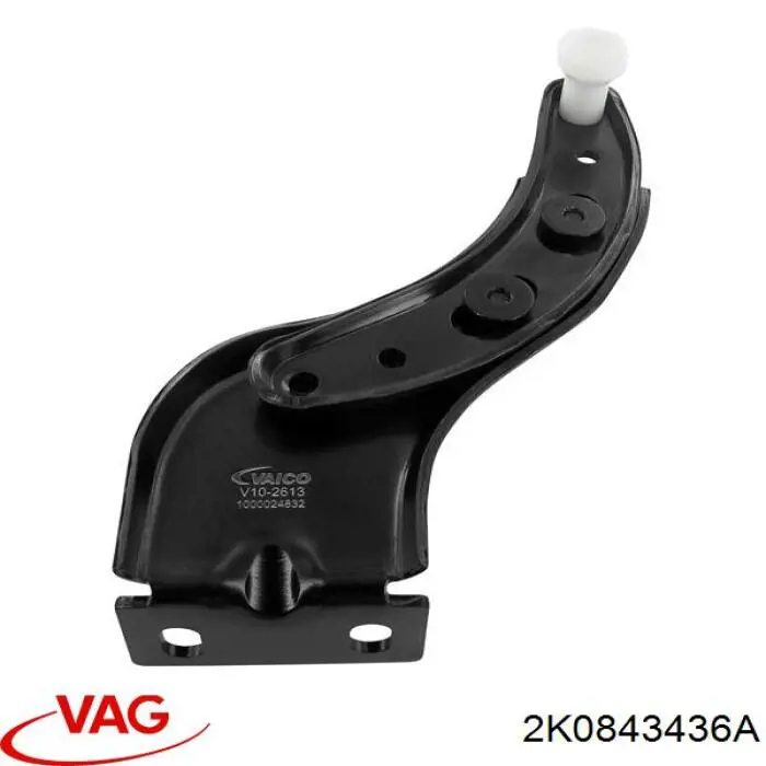 2K0843436A VAG Rolo direito superior da porta lateral (deslizante)