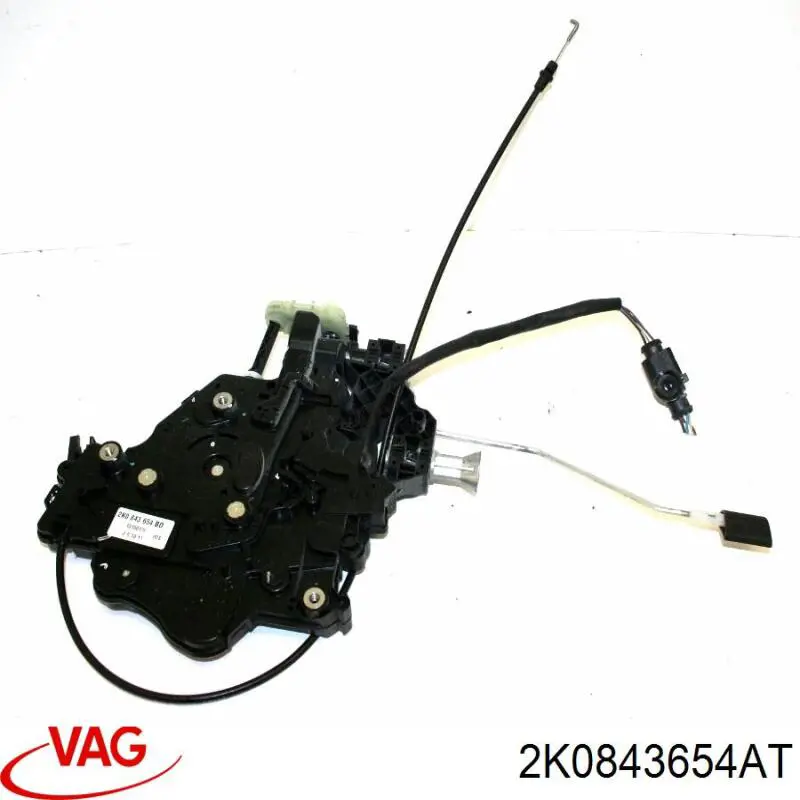 2K0843654P VAG Fecho da porta lateral deslizante direita