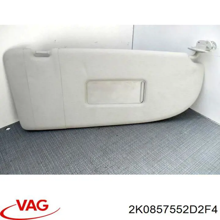 Pala contra o sol VAG 2K0857552D2F4 preço, a partir de 66,33 USD
