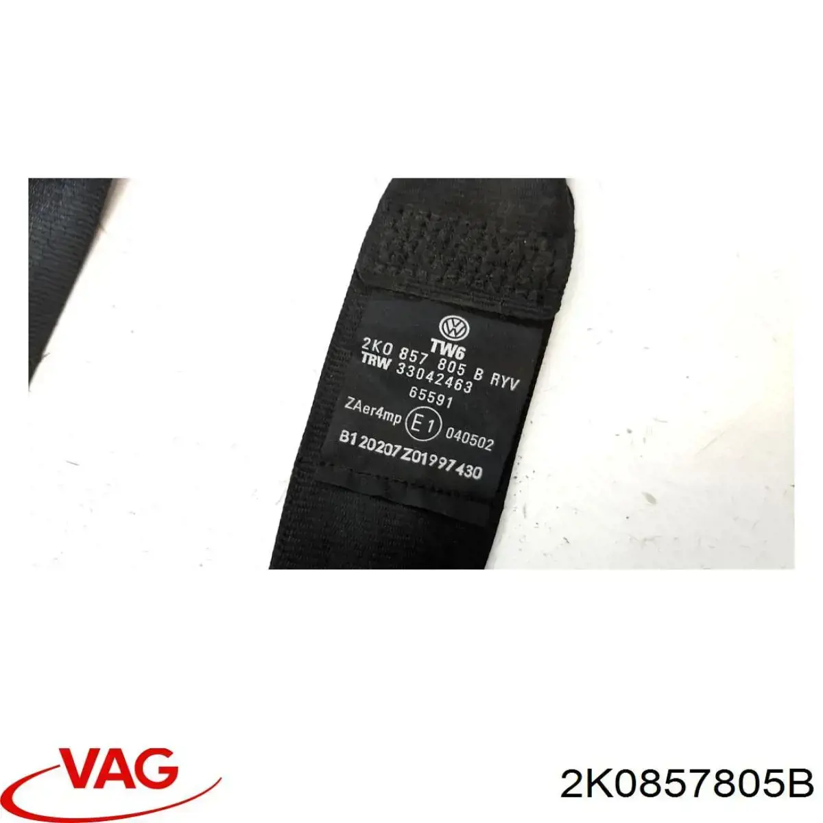 Correia de segurança dianteira esquerda VAG 2K0857805FRYV preço, a partir de 142,23 USD
