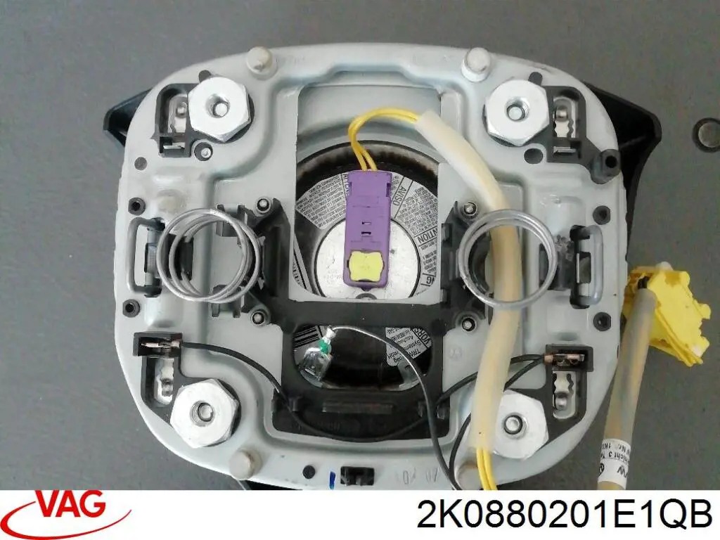 2K0880201F VAG Cinto de segurança (AIRBAG) de condutor