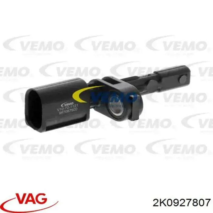 2K0927807 VAG Sensor ABS traseiro