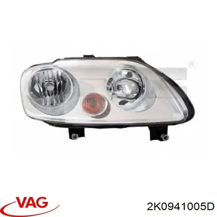 2K0941005D VAG Luz esquerda