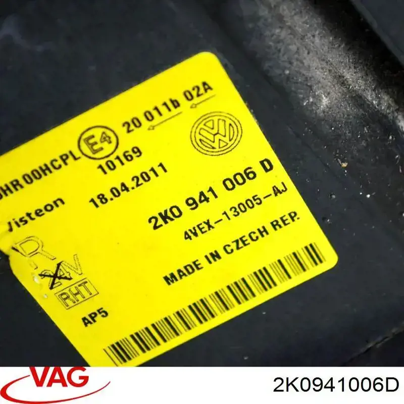 Luz direita VAG 2K0941006D preço, a partir de 146,12 USD