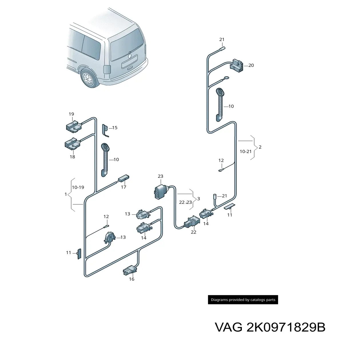 2K0971829B VAG 