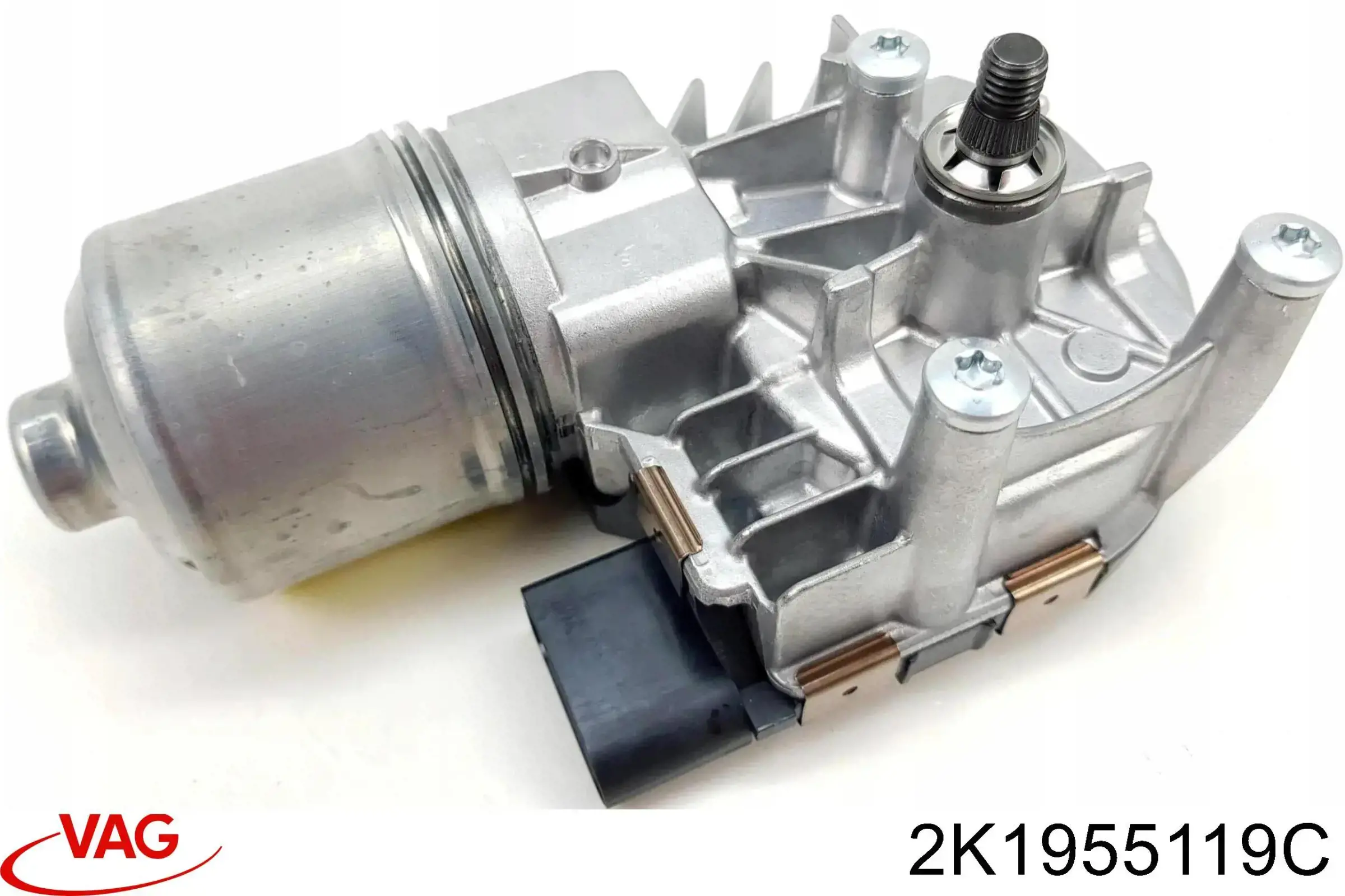2K1955119C VAG Motor de limpador pára-brisas do pára-brisas