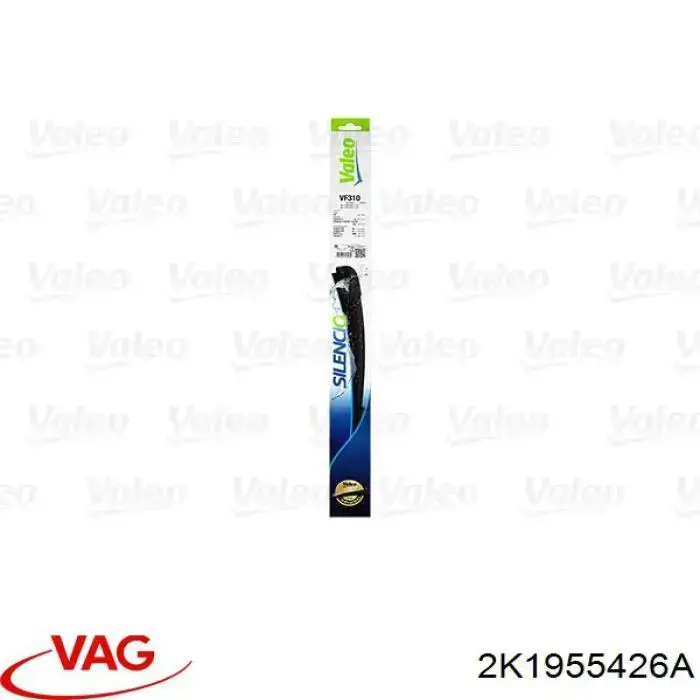 Compre 2K1955426A VAG Limpa-pára-brisas do pára-brisas de passageiro