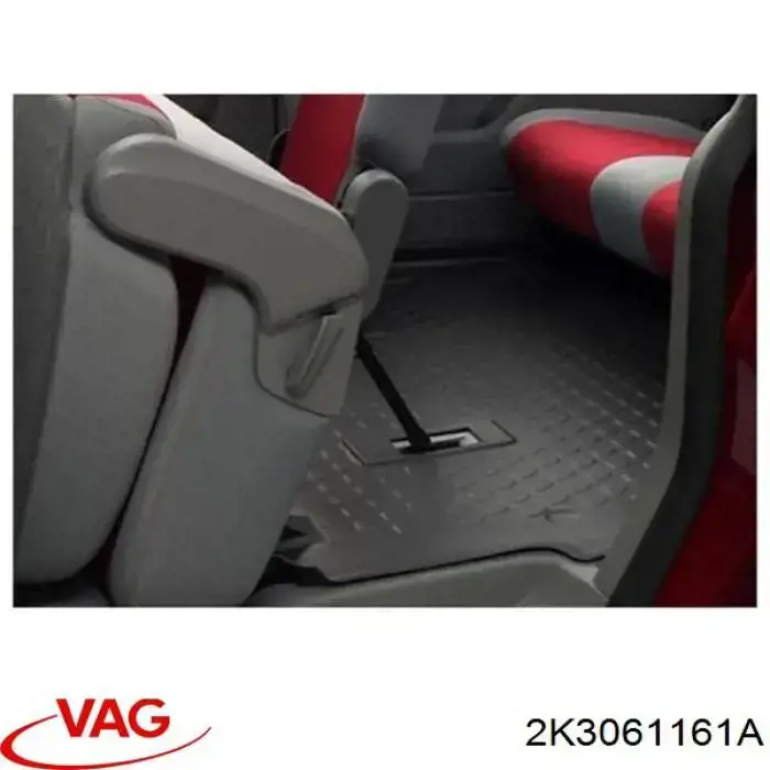 Tapete da seção de bagagem VAG 2K3061161A preço, a partir de 221,77 USD