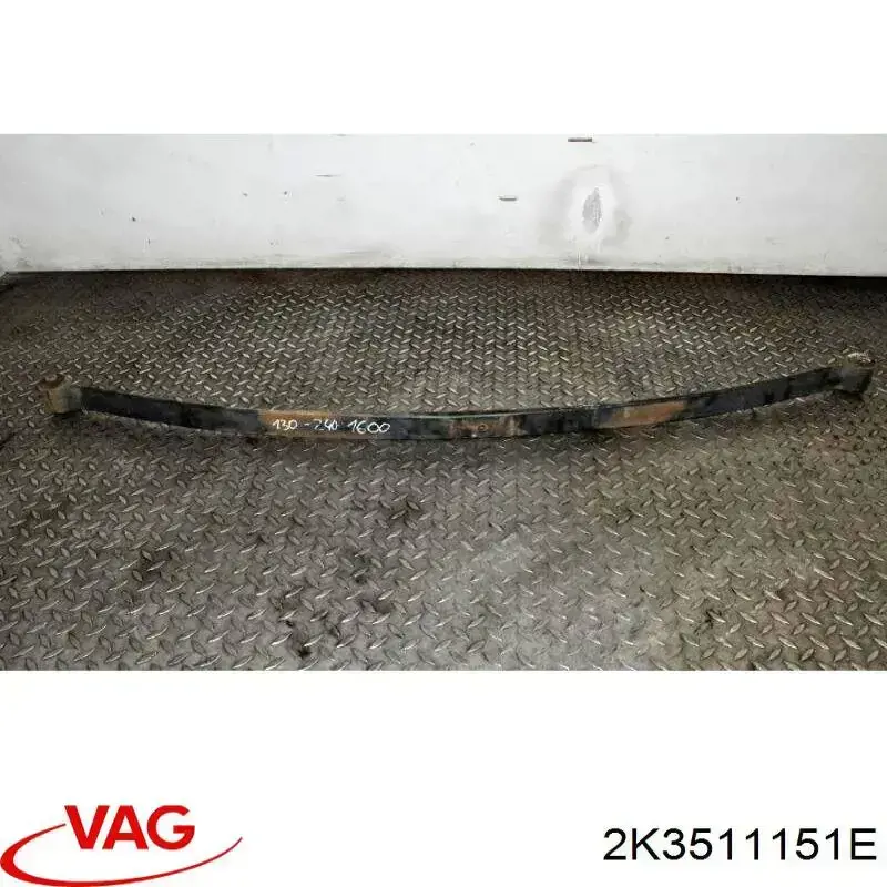 Compre 2K3511151E VAG Suspensão de lâminas traseiro