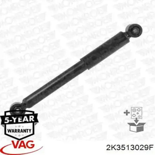 Compre 2K3513029F VAG Amortecedor traseiro