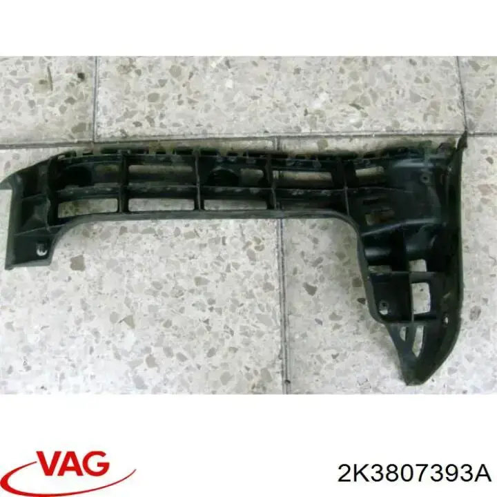 2K3807393A VAG Consola direita do pára-choque traseiro