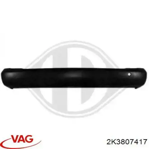 Compre 2K3807417 VAG Pára-choque traseiro