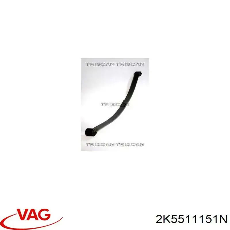 Suspensão de lâminas traseiro VAG 2K5511151N preço, a partir de 210,77 USD