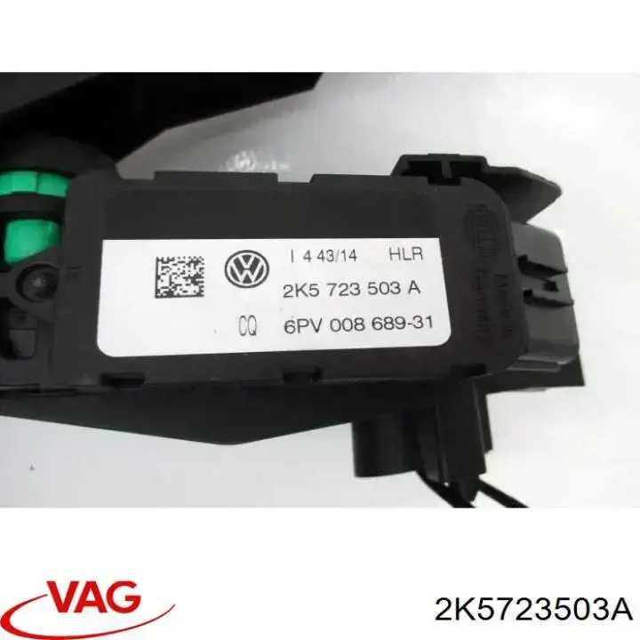 Pedal de gás (de acelerador) VAG 1T1723503M preço, a partir de 66,40 USD