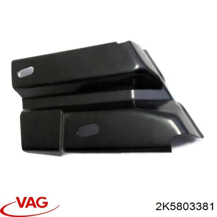 Consola dianteira de fixação do pára-lama dianteiro esquerdo VAG 2K5803381 preço, a partir de 24,25 USD