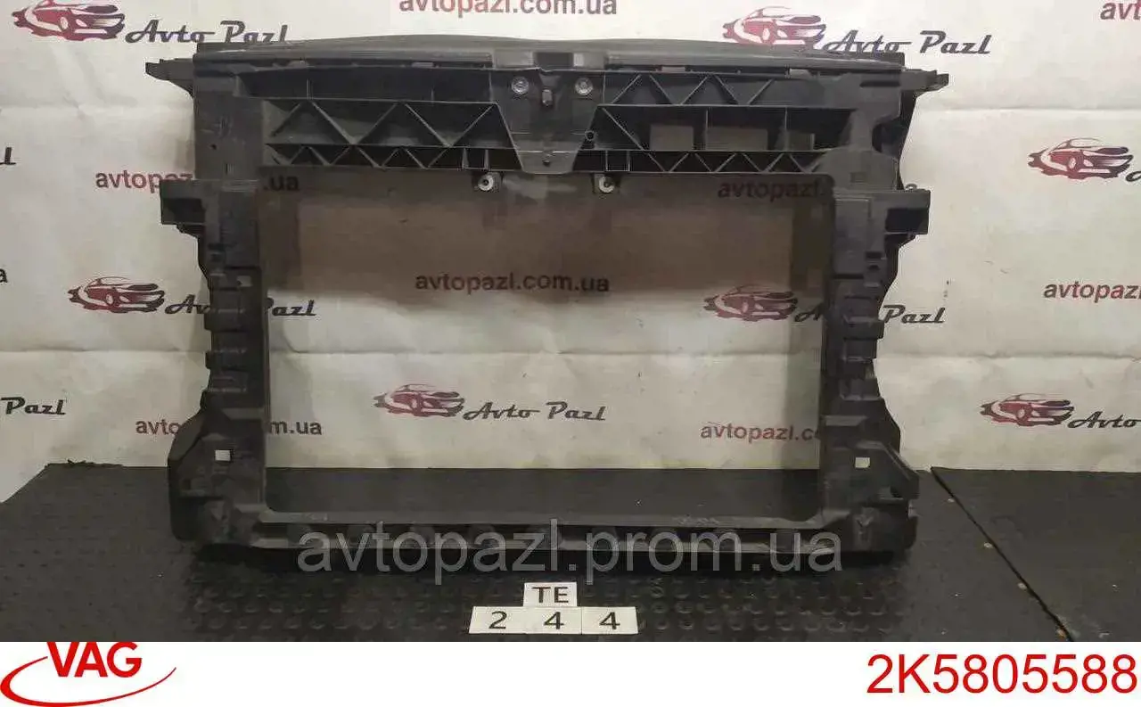 2297602 Diederichs Suporte do radiador montado (painel de montagem de fixação das luzes)