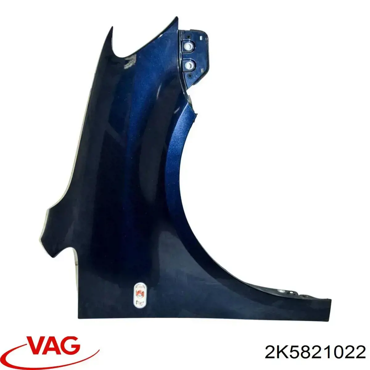 2K5821022 VAG Pára-lama dianteiro direito