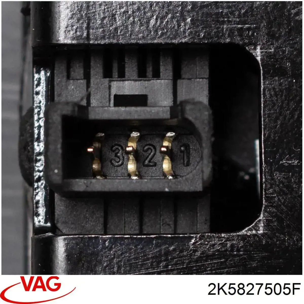 Fecho inferior da porta traseira esquerda batente VAG 2K5827505F preço, a partir de 52,87 USD
