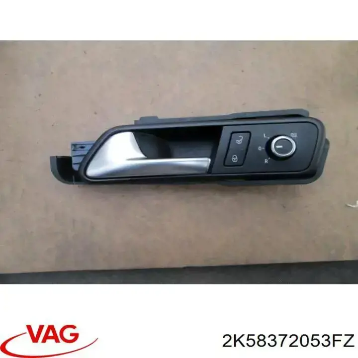 2K58372053FZ VAG Maçaneta externa da porta dianteira