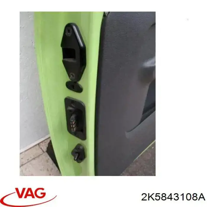 Compre 2K0843108Q VAG Porta lateral (deslizante) direita