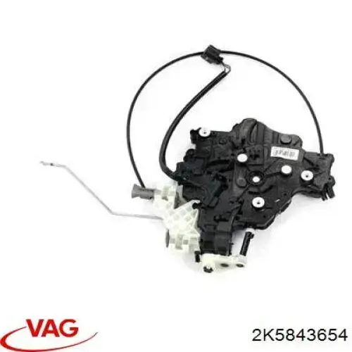 Fecho da porta lateral deslizante direita VAG 2K5843654 preço, a partir de 280,91 USD
