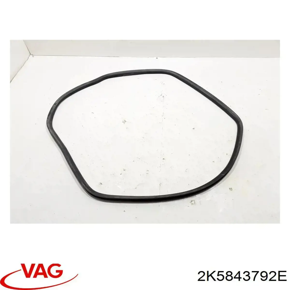 2K5843792E VAG Vedação da porta lateral (deslizante)
