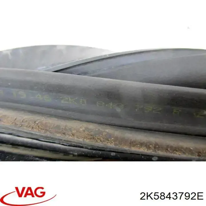 Vedação da porta lateral (deslizante) VAG 2K5843792E preço, a partir de 90,06 USD
