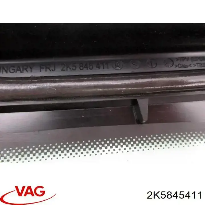 Vidro de janelo da porta dianteira esquerda VAG 2K0845411C preço, a partir de 28,46 USD