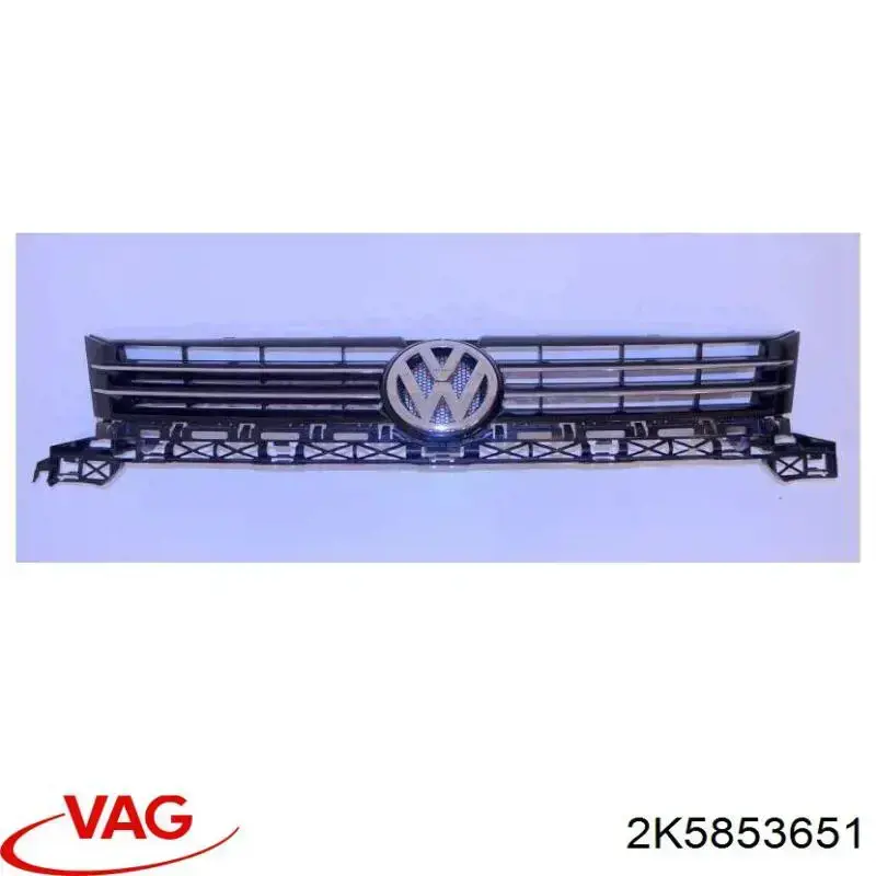 Grelha do radiador VAG 2K58536519B9 preço, a partir de 119,40 USD