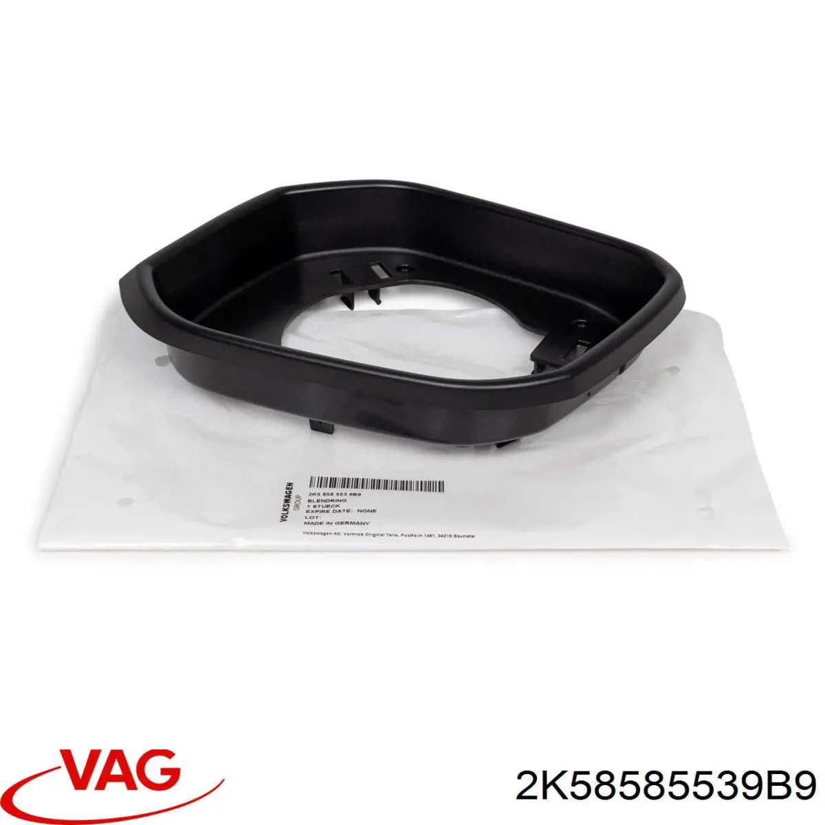 2K5857407 VAG Espelho de retrovisão esquerdo
