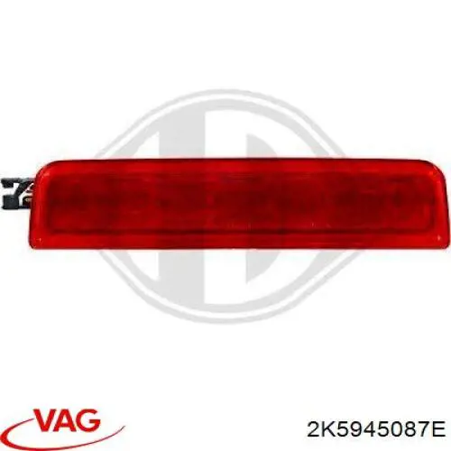 Sinal de parada traseiro adicional VAG 2K5945087J preço, a partir de 88,05 USD