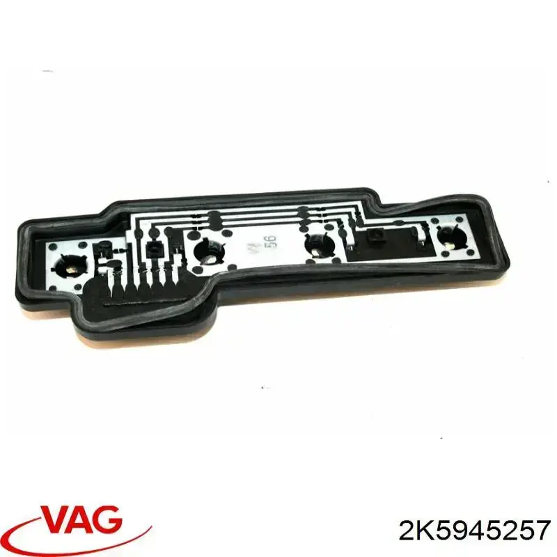 2K5945257 VAG Painel de fixação das luzes traceiras