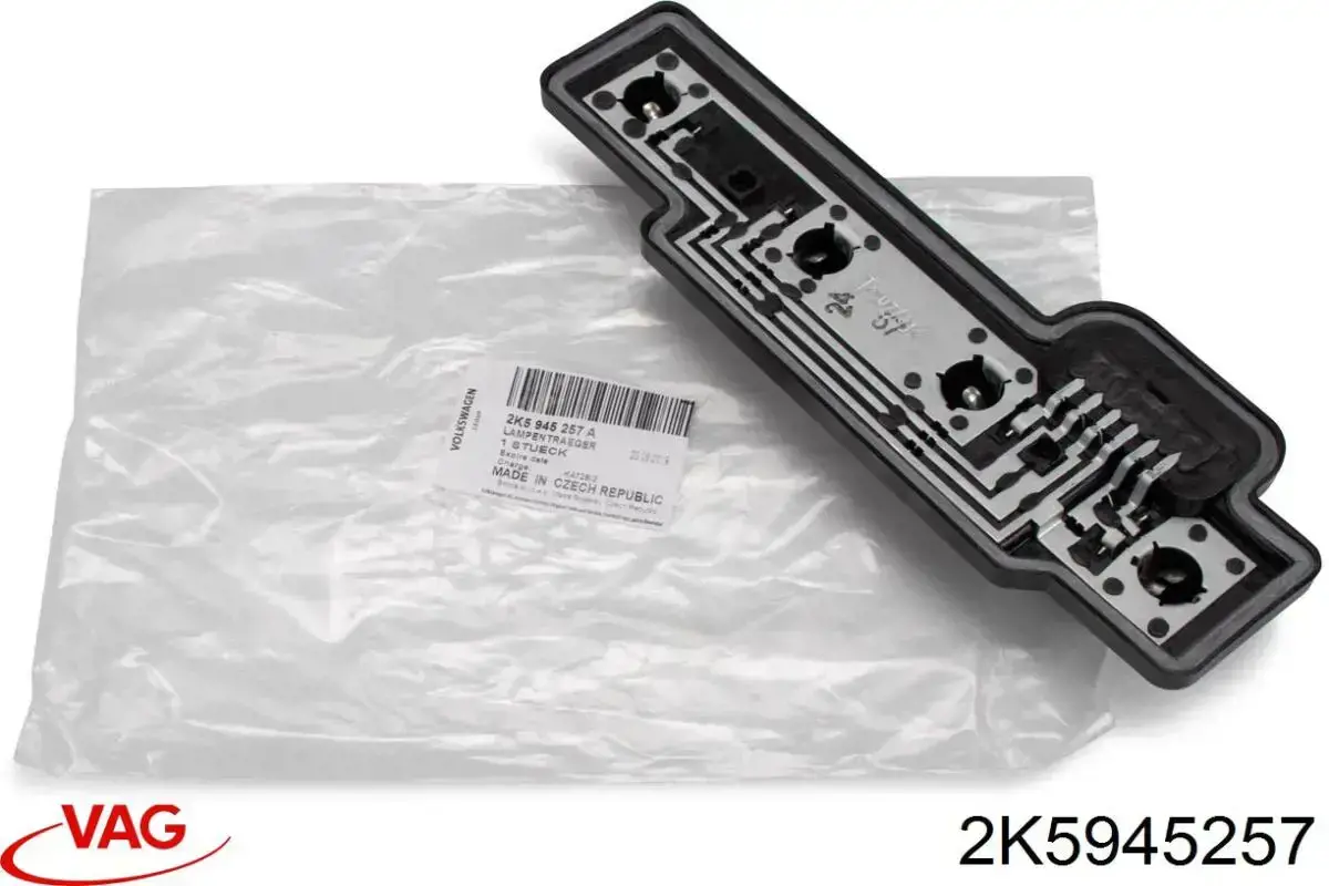 Painel de fixação das luzes traceiras VAG 2K5945257 preço, a partir de 51,31 USD